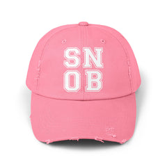 SNOB Distressed Dad Cap