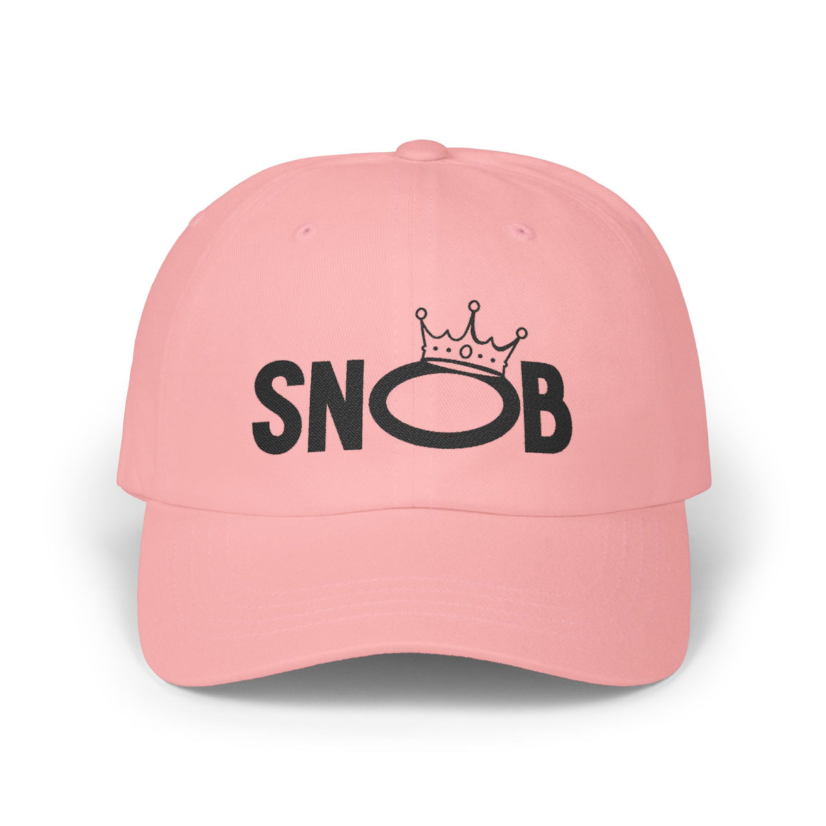 SNOB Embroidered Dad Cap