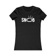 Snob Queen Fitted Tee